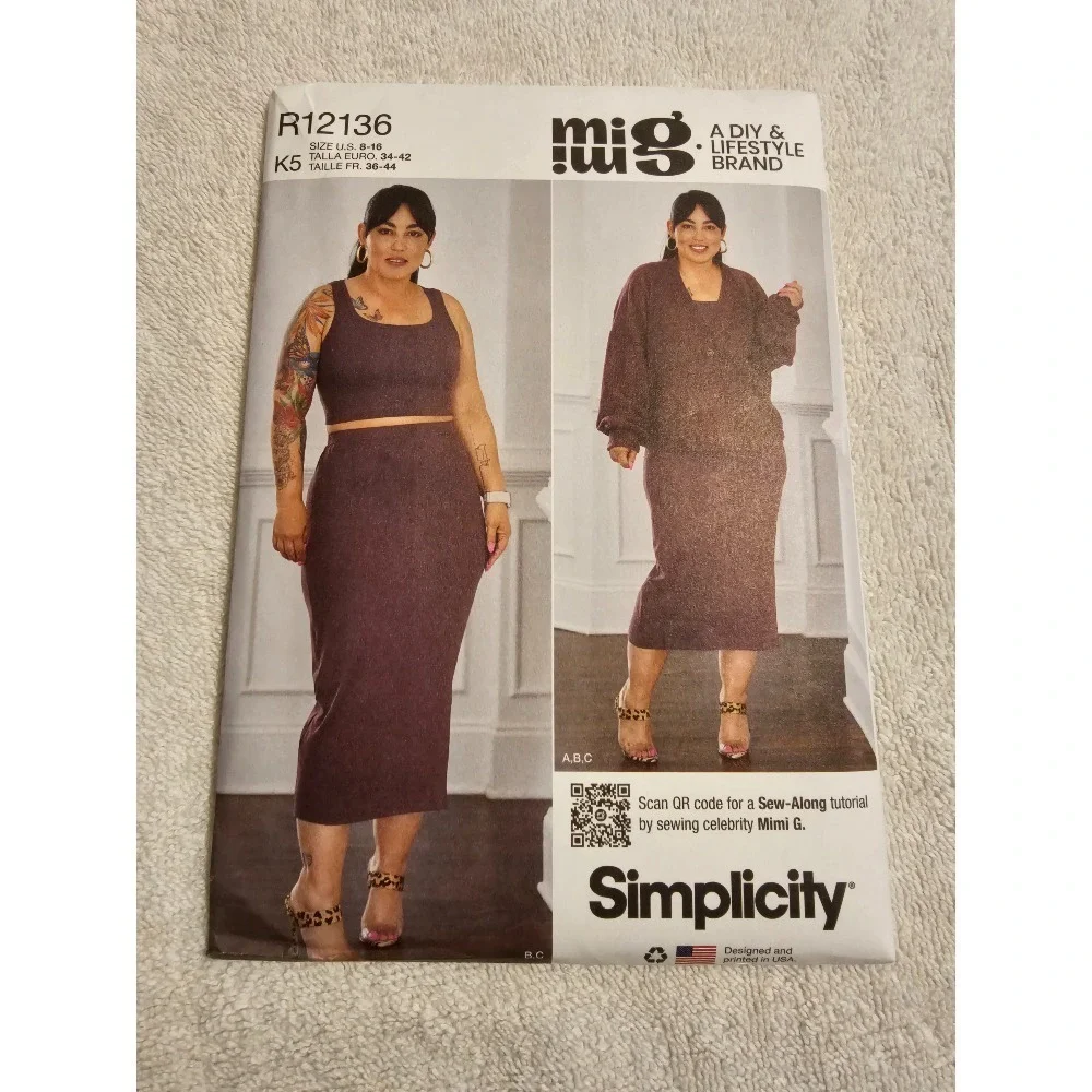 Simplicity  R12133 R12134‎ R12135 R12136 Sewing